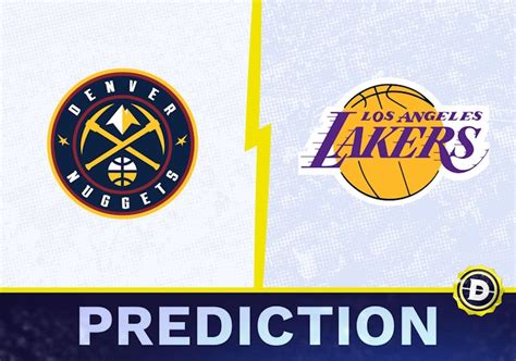 nuggets vs lakers prediction sportsbookwire|Denver Nuggets at Los Angeles Lakers odds, picks and predictions.